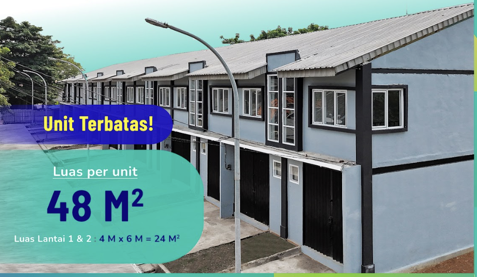 Interior gudang Jakarta dengan rak pallet dan pencahayaan industri